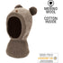 Mikk-Line Airwool Balaclava w Knit Wool